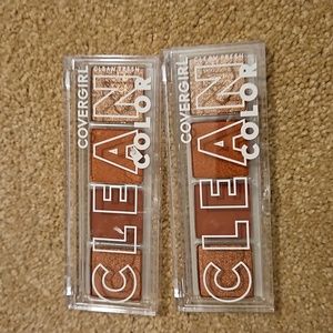 Covergirl clean eyeshadow quad.